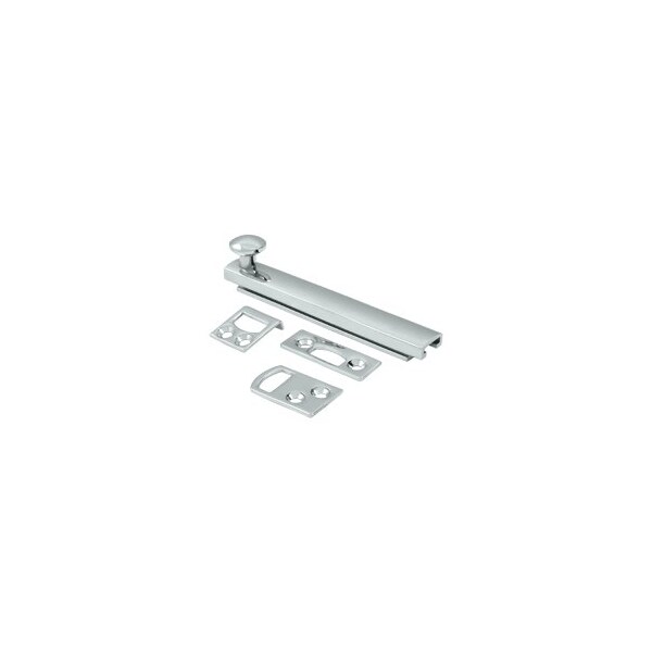 Deltana Concealed Screw Surface Bolt Window Latch Polished Chrome, 10PK 4SBCS26-XCP10 - main